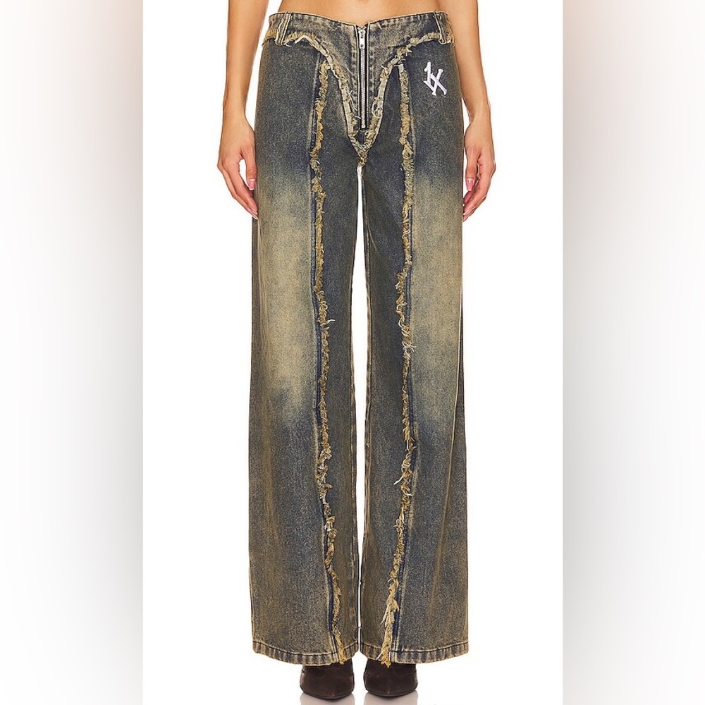 IXBLUE Thong Jeans in Denim - Low Rise